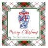 Personalized Christmas Gift Tag Stickers {Ginger Jar with Bow} - Image 2