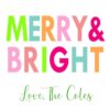 Personalized Christmas Gift Tag Stickers {Merry and Bright}what's new - Image 2
