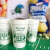 Tulane University Landmarks - New Orleans, Louisiana Campus Skyline {Foam Cup 10 Pack} - Image 3