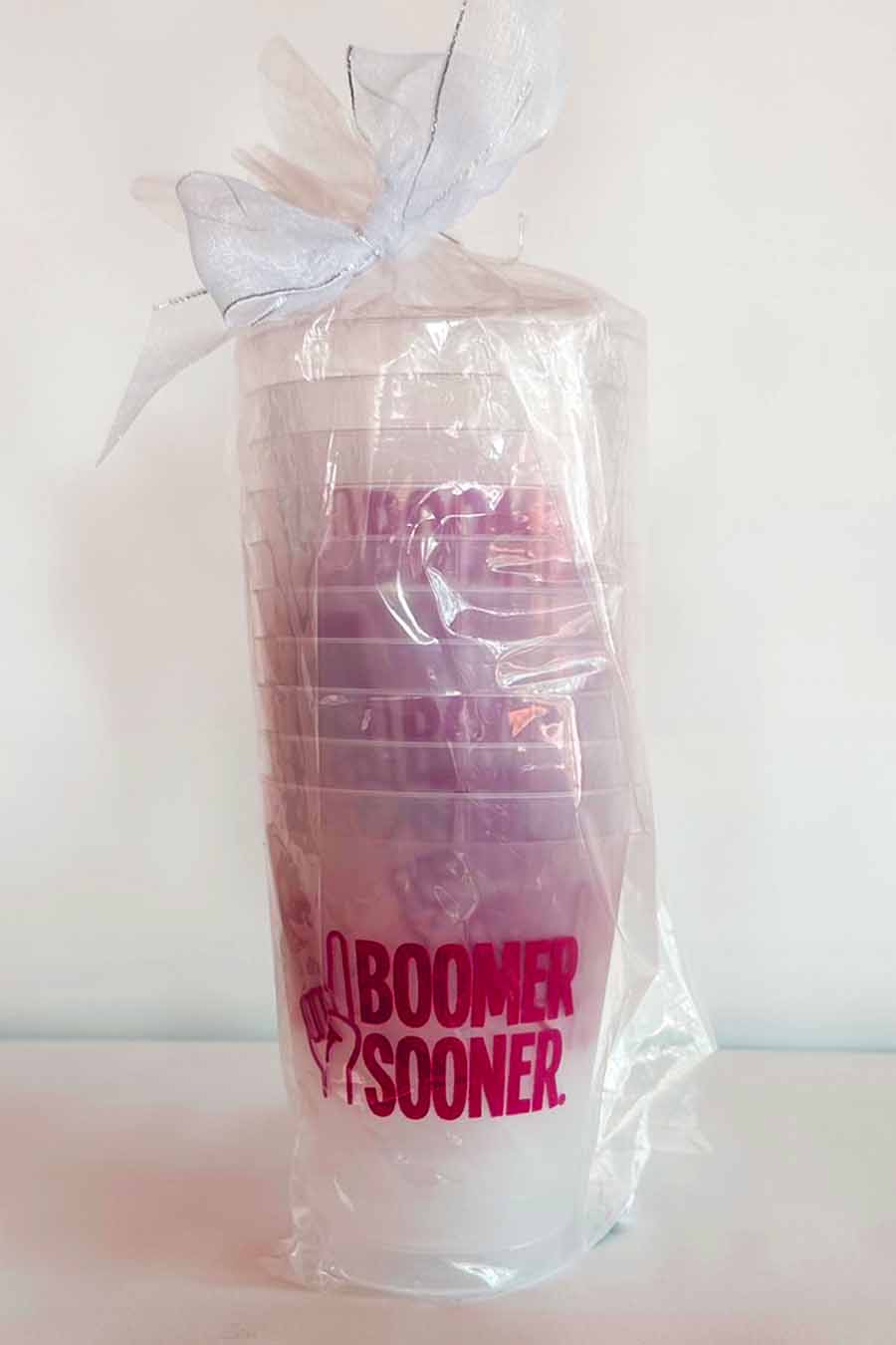 University-of-Oklahoma-Boomer-Sooner-Sleeve-Frosted-Plastic-Roady-Party-Cups-9 Oklahoma University - Boomer Sooner {Shatterproof Cup 10 Pack} - Image 5