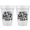Graduation Party Disposable Styrofoam Cup Pack