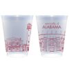 University of Alabama Campus Skyline - Tuscaloosa, Alabama {Shatterproof Cup 10 Pack} - Image 2
