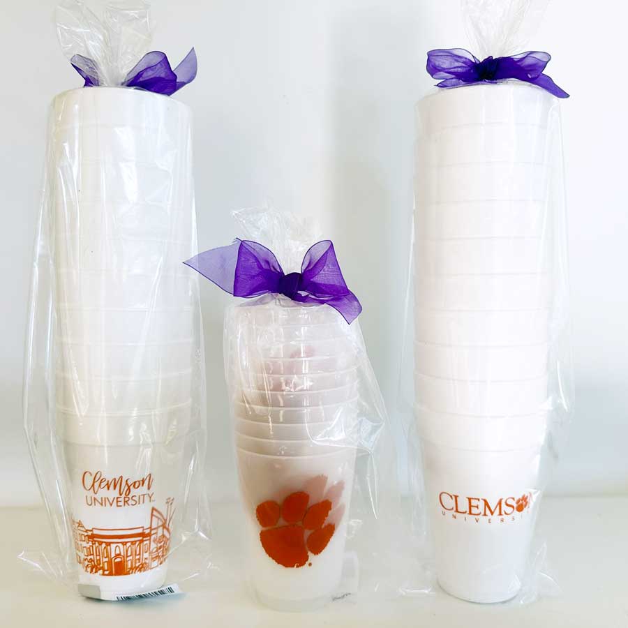 Clemson-Univeristy-Clemson-Tigers-Disposable-Party-Cups-9 Clemson University Official Logos {Frost Cup 10 Pack} - Image 7