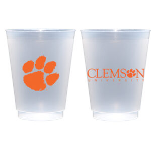 Clemson University Official Logos {Frost Cup 10 Pack}