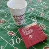 Texas A&M Horns Down/Thumbs Up {Maroon Napkin 25 pack} - Image 3