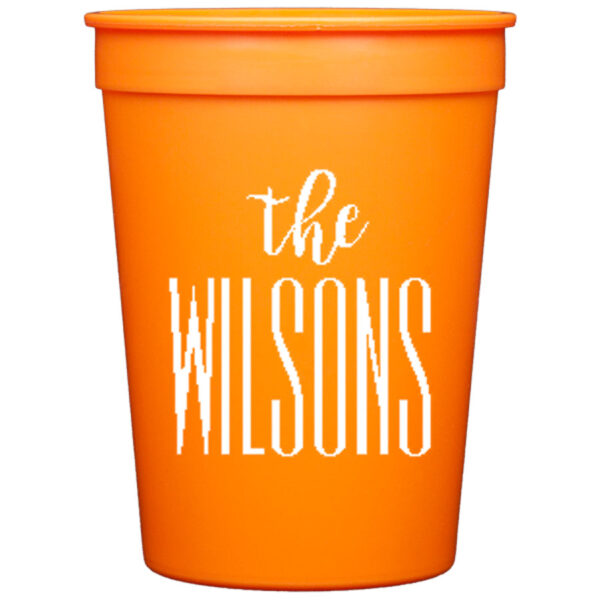 Personalized Stadium Cups {12 oz}