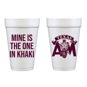 Texas A&M University - Corps of Cadets {Styrofoam Cup 10 Pack}