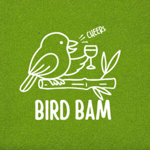 Mahjong - Bird Bam Beverage Napkin {20 ct Pack}