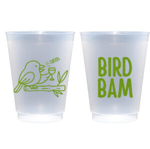 Mahjong - Bird Bam Frosted Cup {8 ct bag}