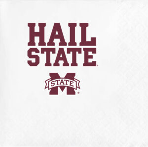 Mississippi State Univ - Hail Sate - Napkin Pack