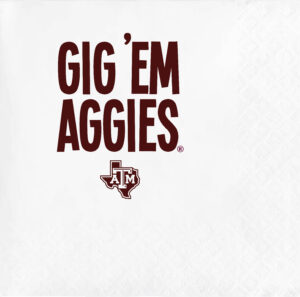 Texas A&M University/Gig 'Em Aggies - Napkin Pack