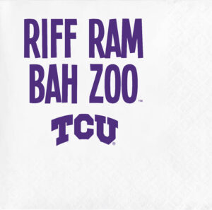 Texas Christian University (TCU)/Riff Ram - Napkin Pack