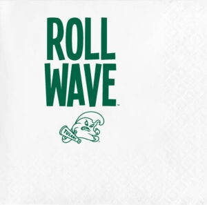 Tulane University/Roll Wave - Napkin Pack