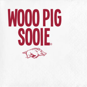 University of Arkansas/Wooo Pig Sooie - Napkin Pack