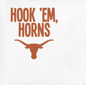 University of Texas/Hook 'Em Horns - Napkin Pack