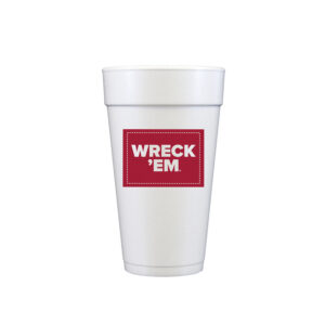 Texas Tech University - Wreck 'Em Tech Foam Cup | 10 pack - 16 oz