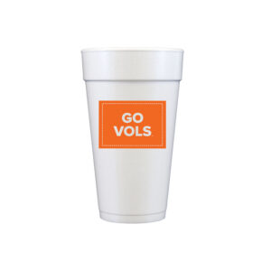 University of Tennessee -Go Vols {20 oz Foam Cup 10 Pack}